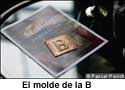 Molde de latón